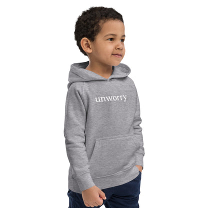 unworry kids eco hoodie