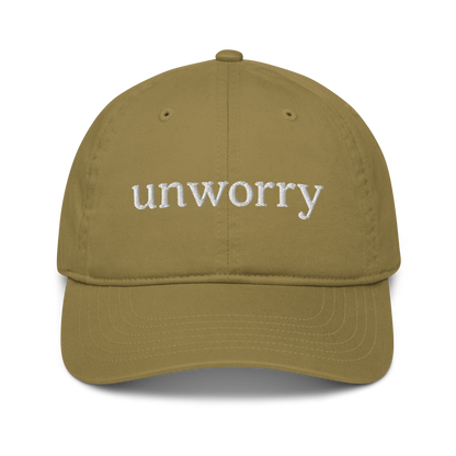 unworry organic baseball cap