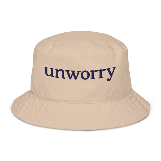 unworry organic bucket hat