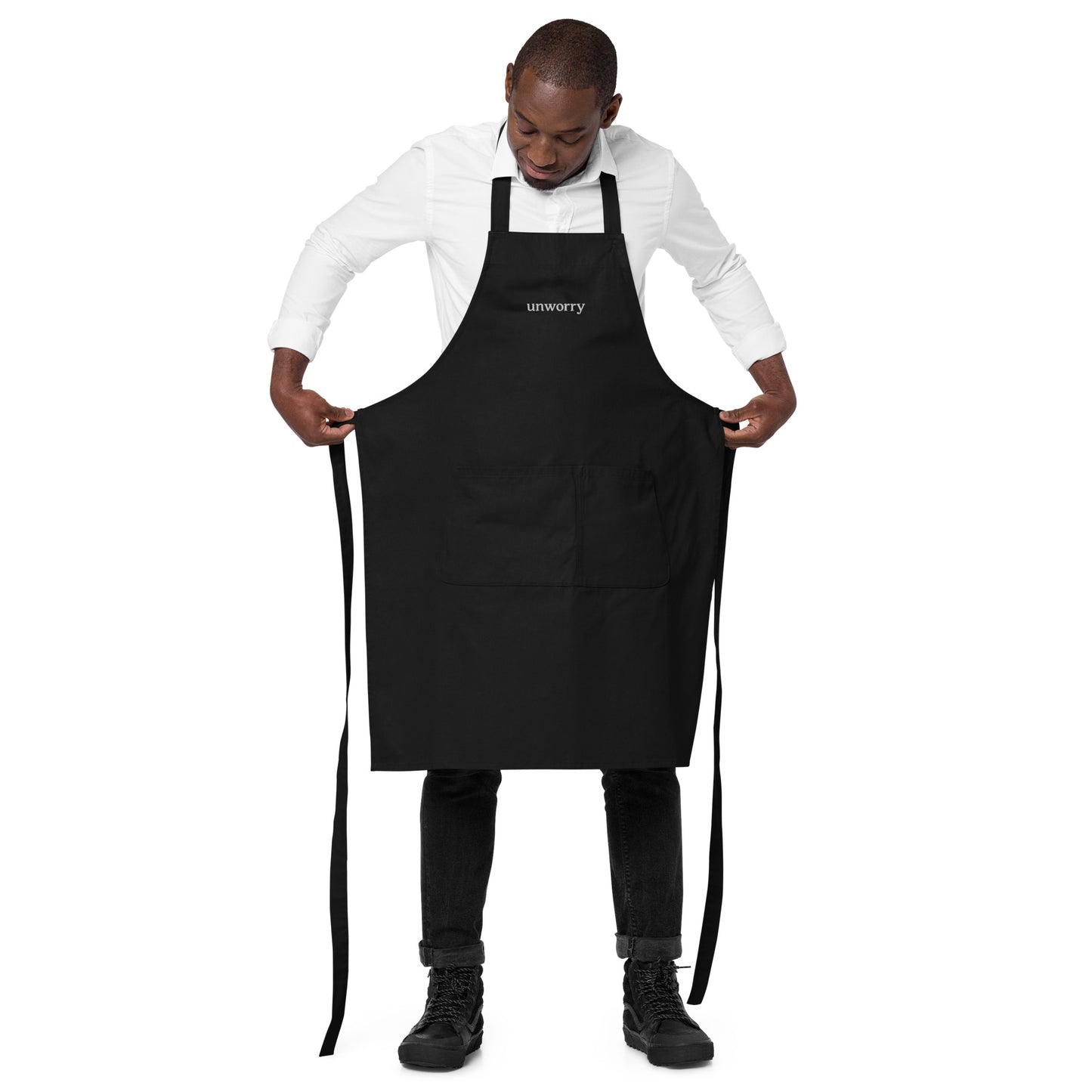 unworry organic cotton apron