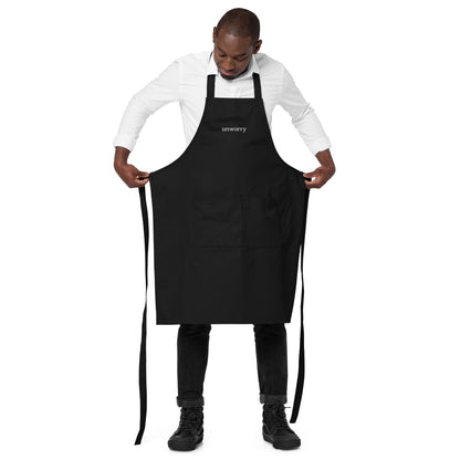 unworry organic cotton apron