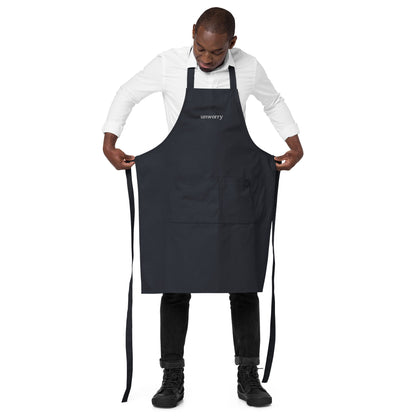 unworry organic cotton apron