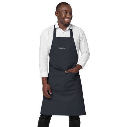 unworry organic cotton apron