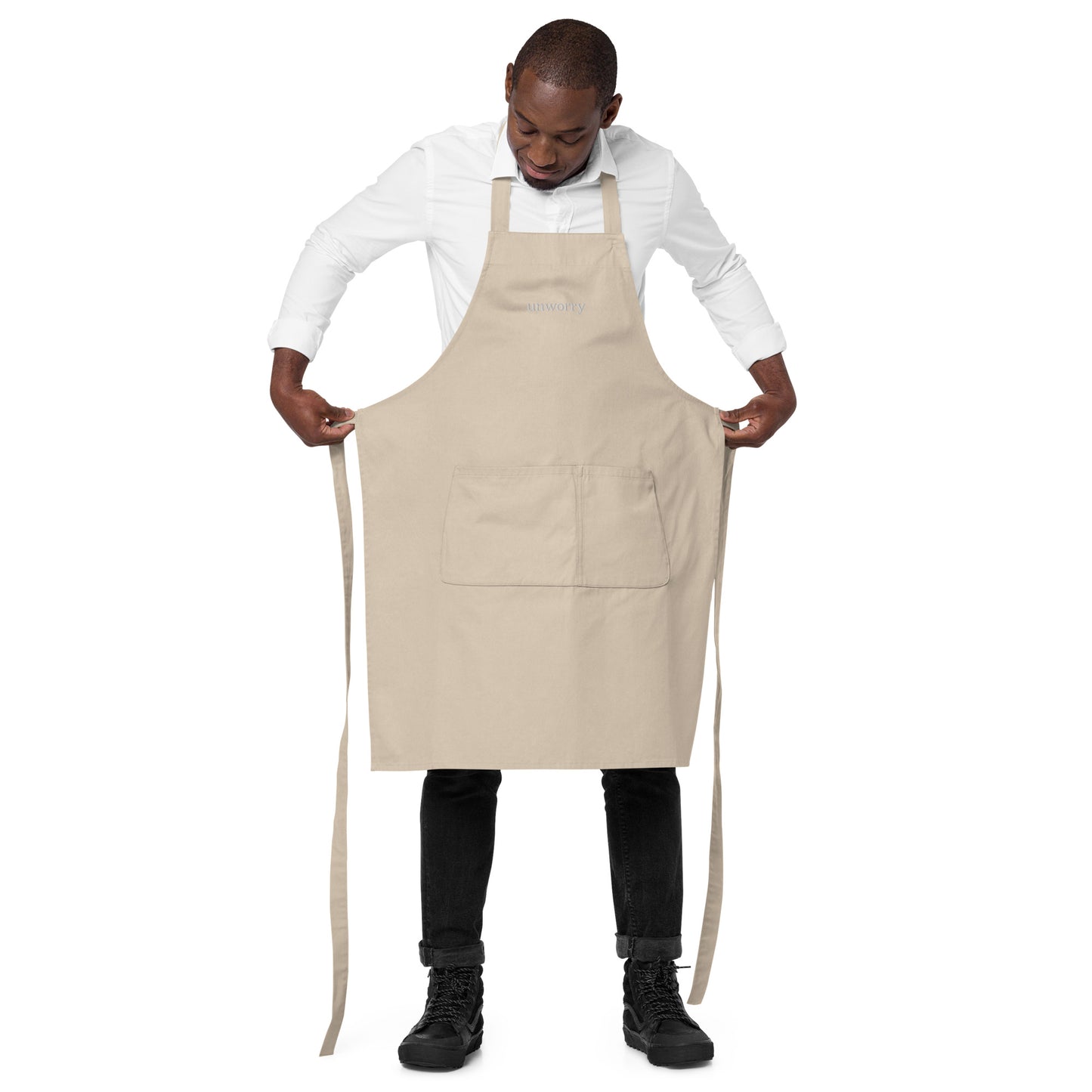 unworry organic cotton apron