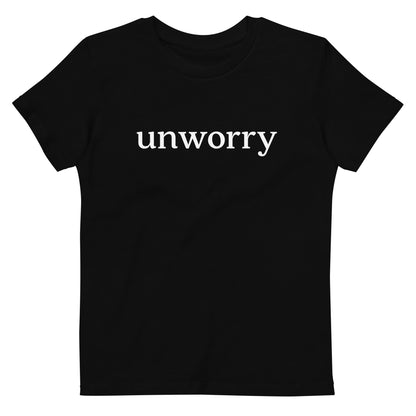 unworry organic cotton kids t-shirt