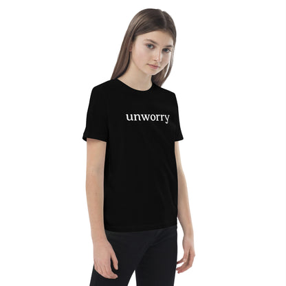 unworry organic cotton kids t-shirt