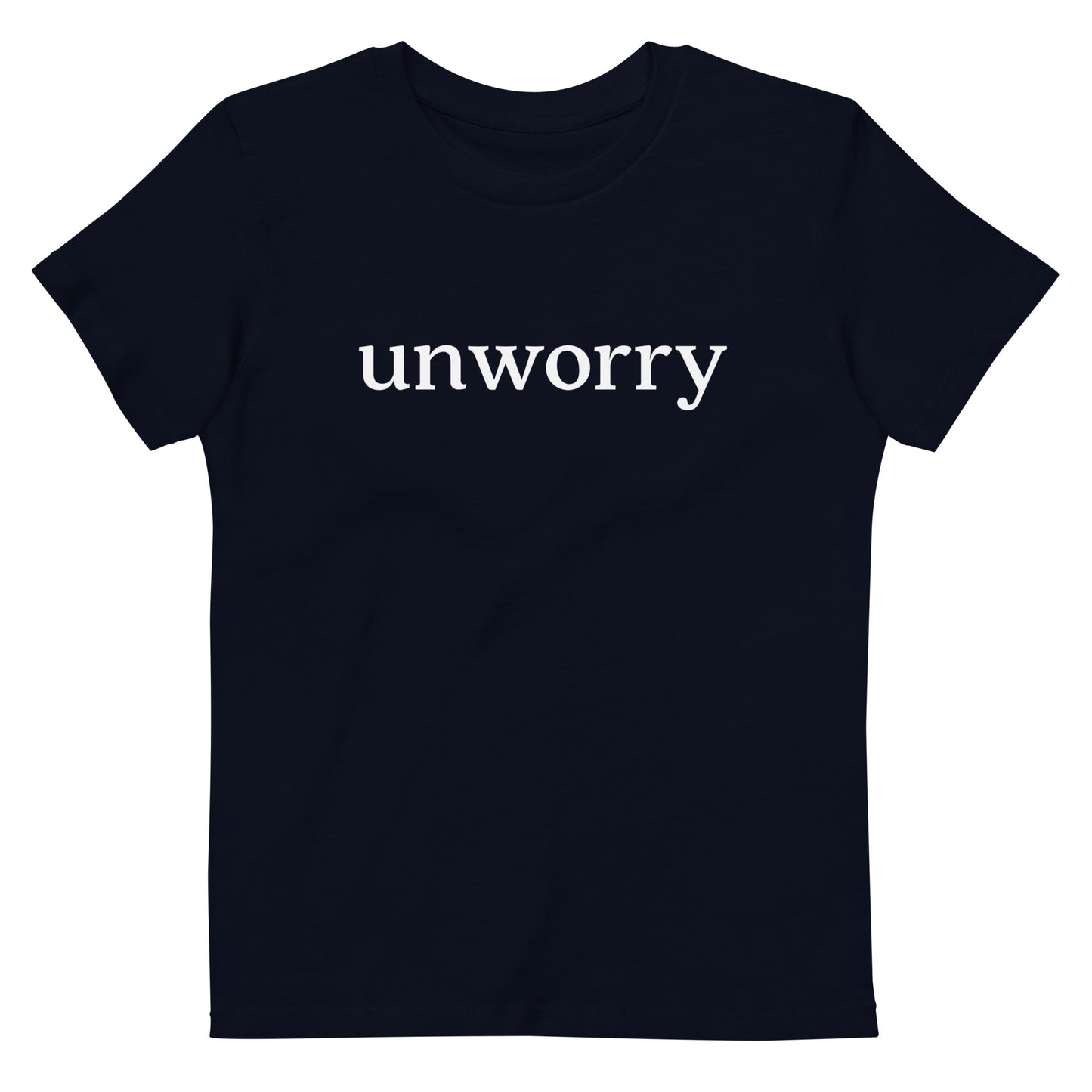 unworry organic cotton kids t-shirt