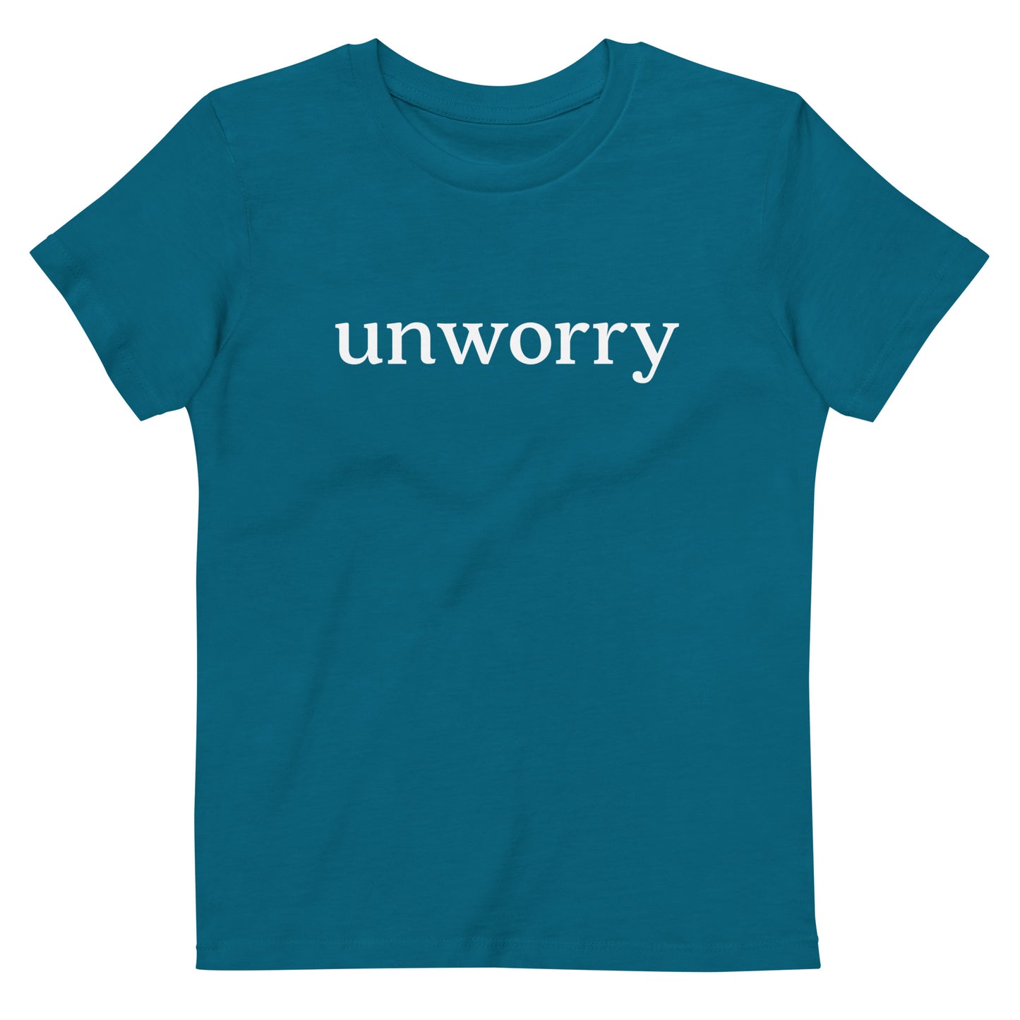 unworry organic cotton kids t-shirt