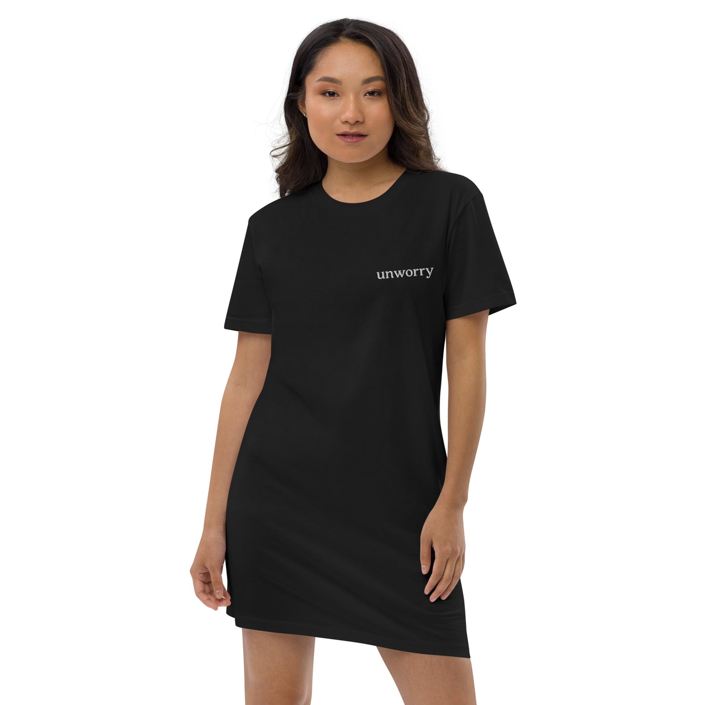 unworry organic cotton t-shirt dress