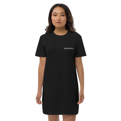 unworry organic cotton t-shirt dress