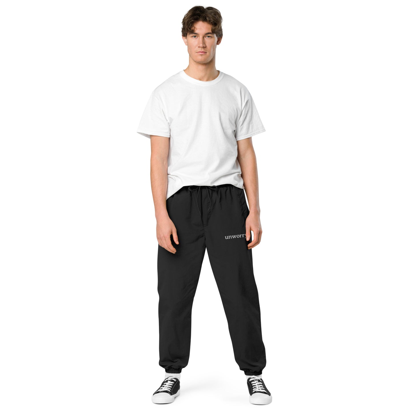 unworry unisex recycled tracksuit trousers