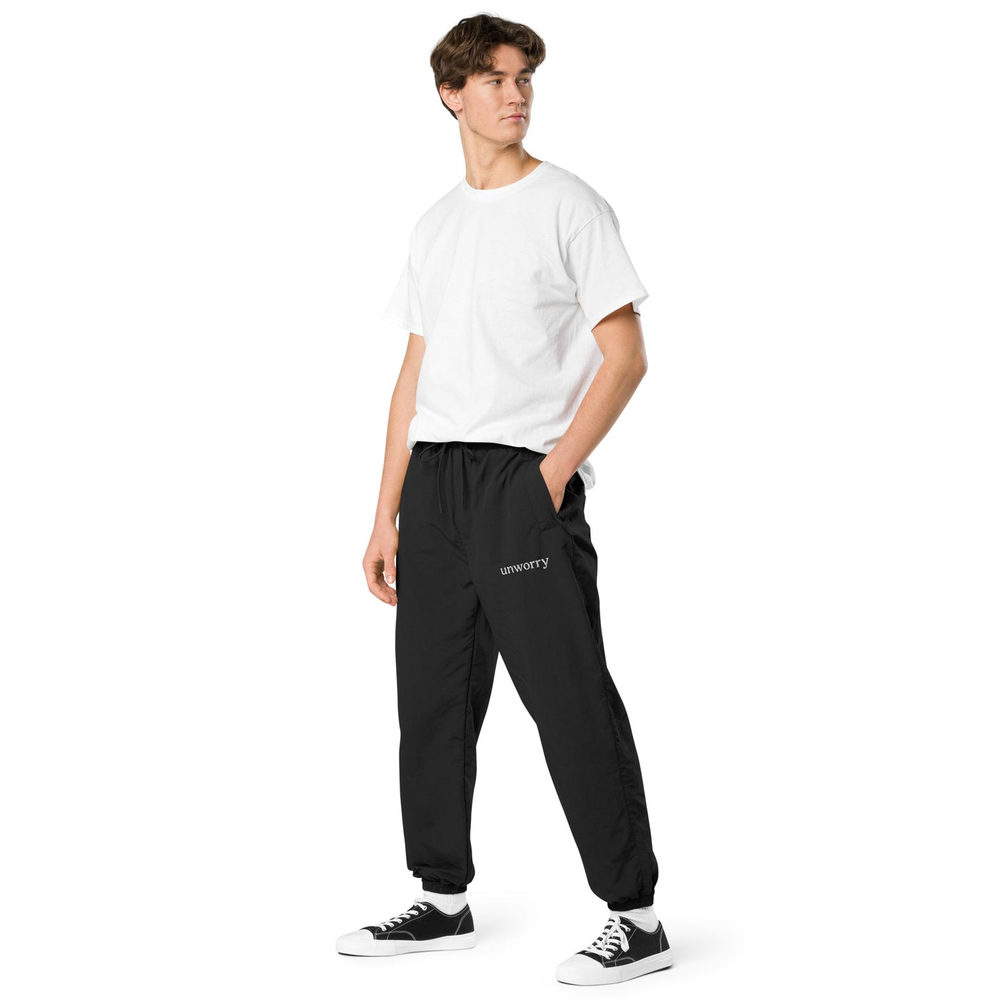 unworry unisex recycled tracksuit trousers