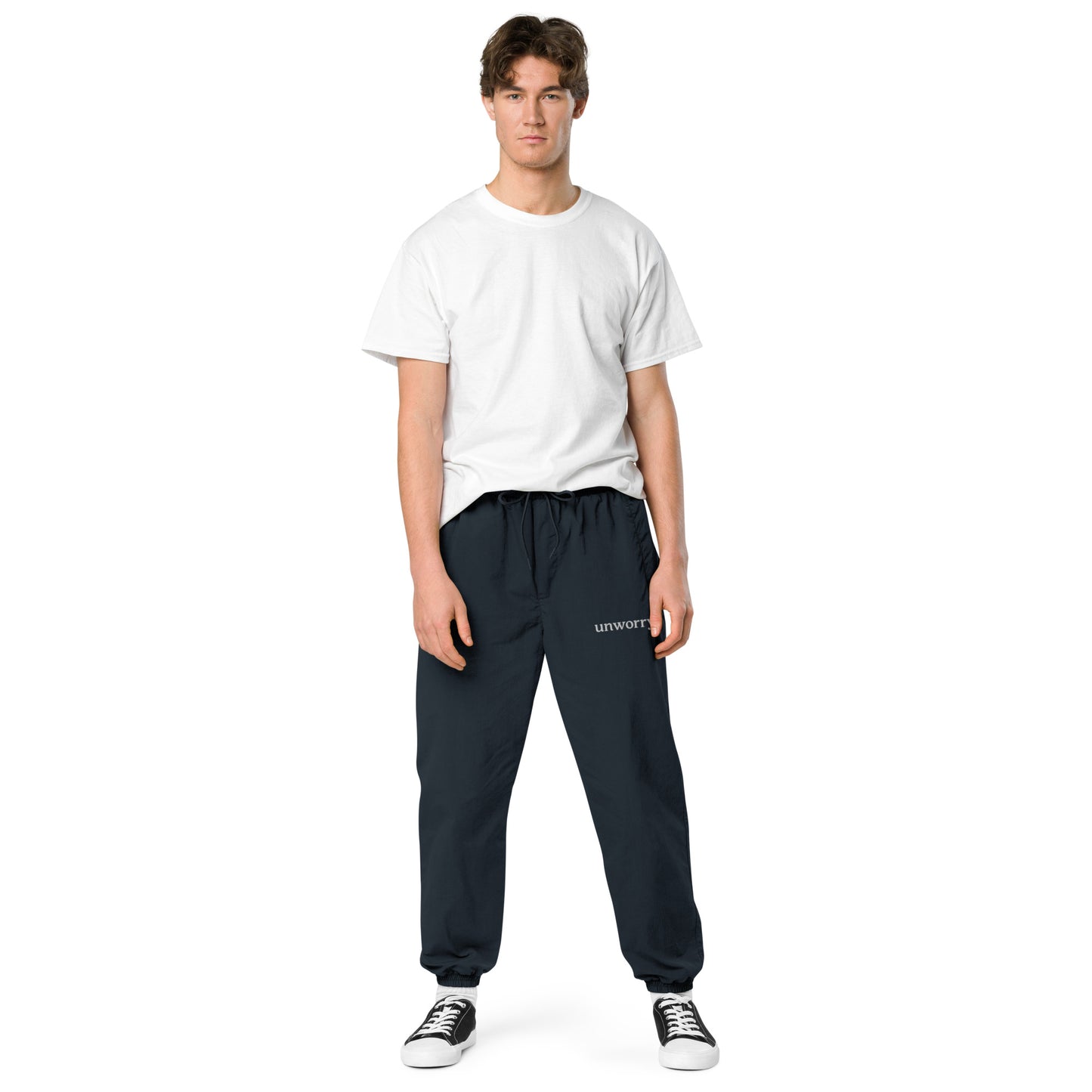 unworry unisex recycled tracksuit trousers