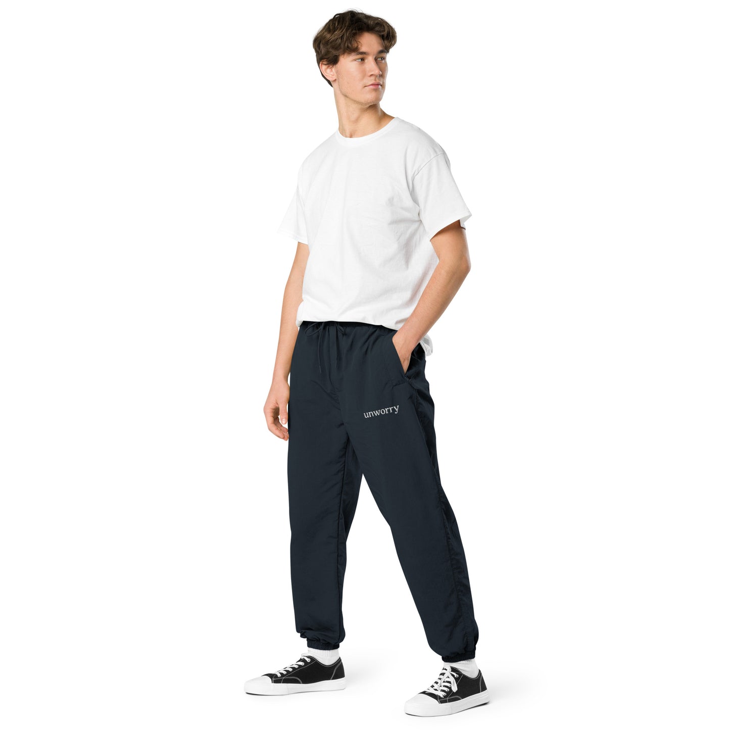 unworry unisex recycled tracksuit trousers