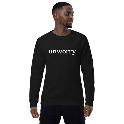 unworry unisex organic sweatshirt