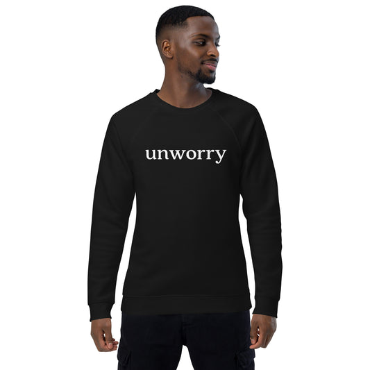 unworry unisex organic sweatshirt