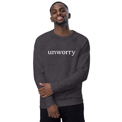 unworry unisex organic sweatshirt