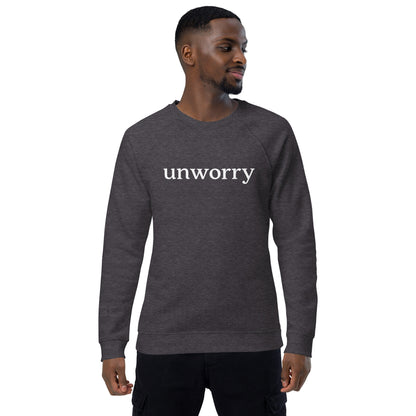 unworry unisex organic sweatshirt