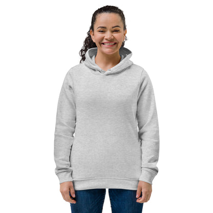 unworry women's eco fitted hoodie