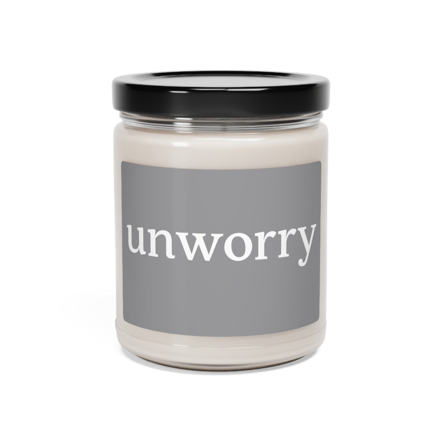 unworry Relaxing 100% Natural Scented Soy Candle, 9oz